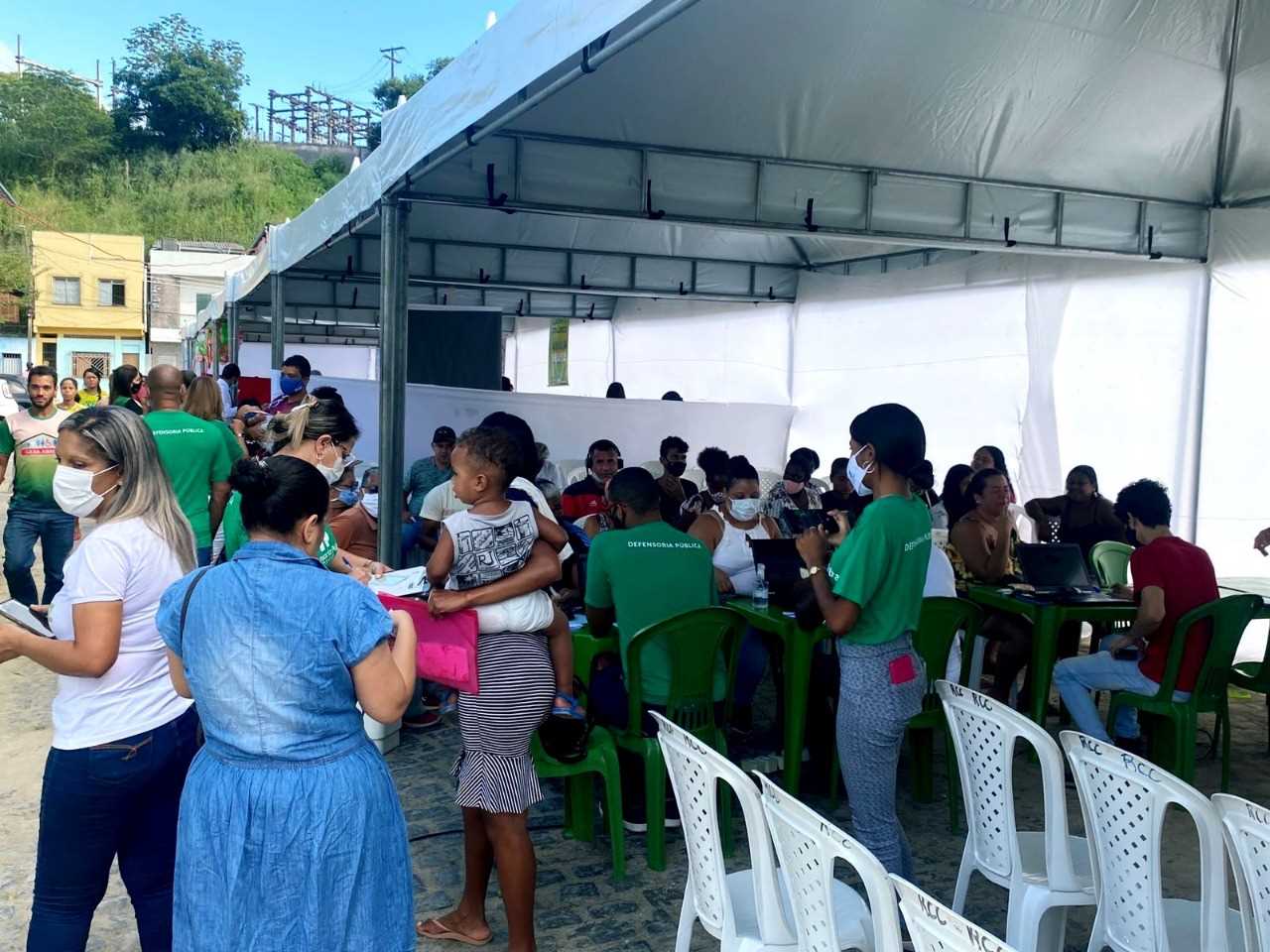 Camacã: Unidade da Defensoria Pública e Secretarias atendem quase 700 pessoas em Camacã